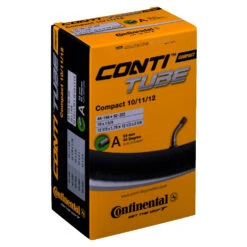 Continental Compact Tube 10/11/12 (44-194 - 62-222) 45 Deg - Chambre à Air Pour Vélo