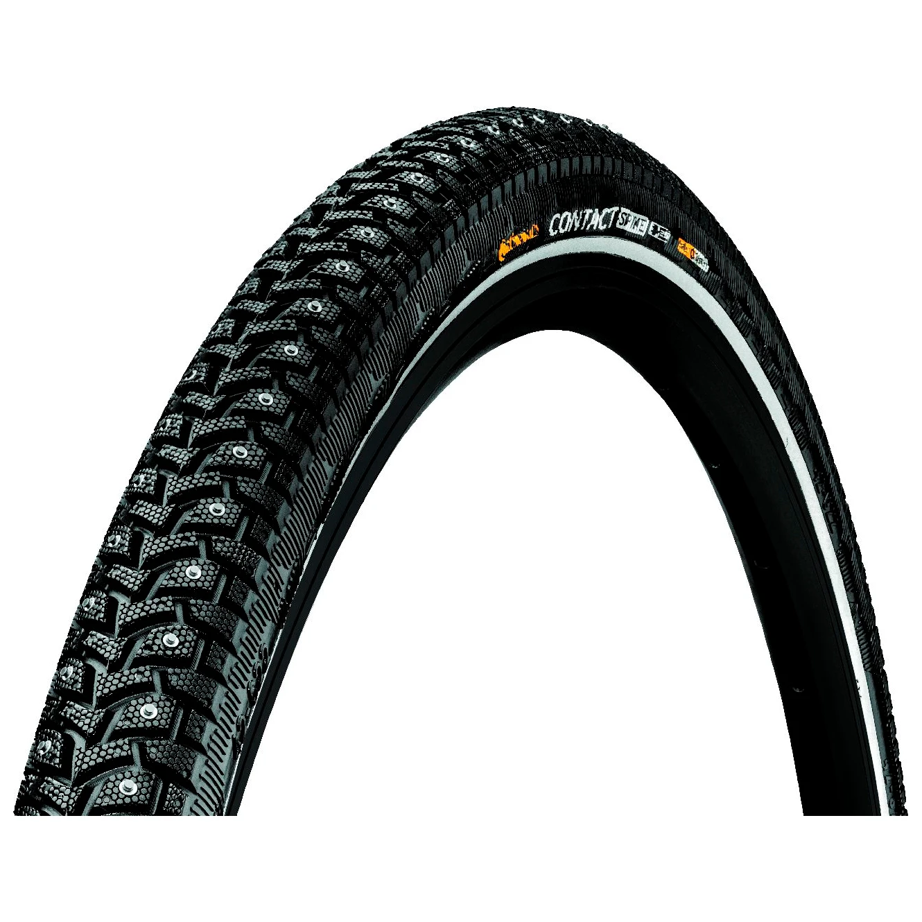 Continental Contact Spike 240 28'' (37-622) Reflex Wire - Pneu De Vélo 1 Continental Contact Spike 240 28'' (37-622) Reflex Wire - Pneu De Vélo