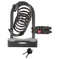 M-Wave Bügelschloss Mit Spiralgabel B & S - Antivol Vélo 8 M-Wave Bügelschloss Mit Spiralgabel B & S - Antivol Vélo -Schwaelbe Magasin m wave buegelschloss mit spiralgabel b s antivol velo