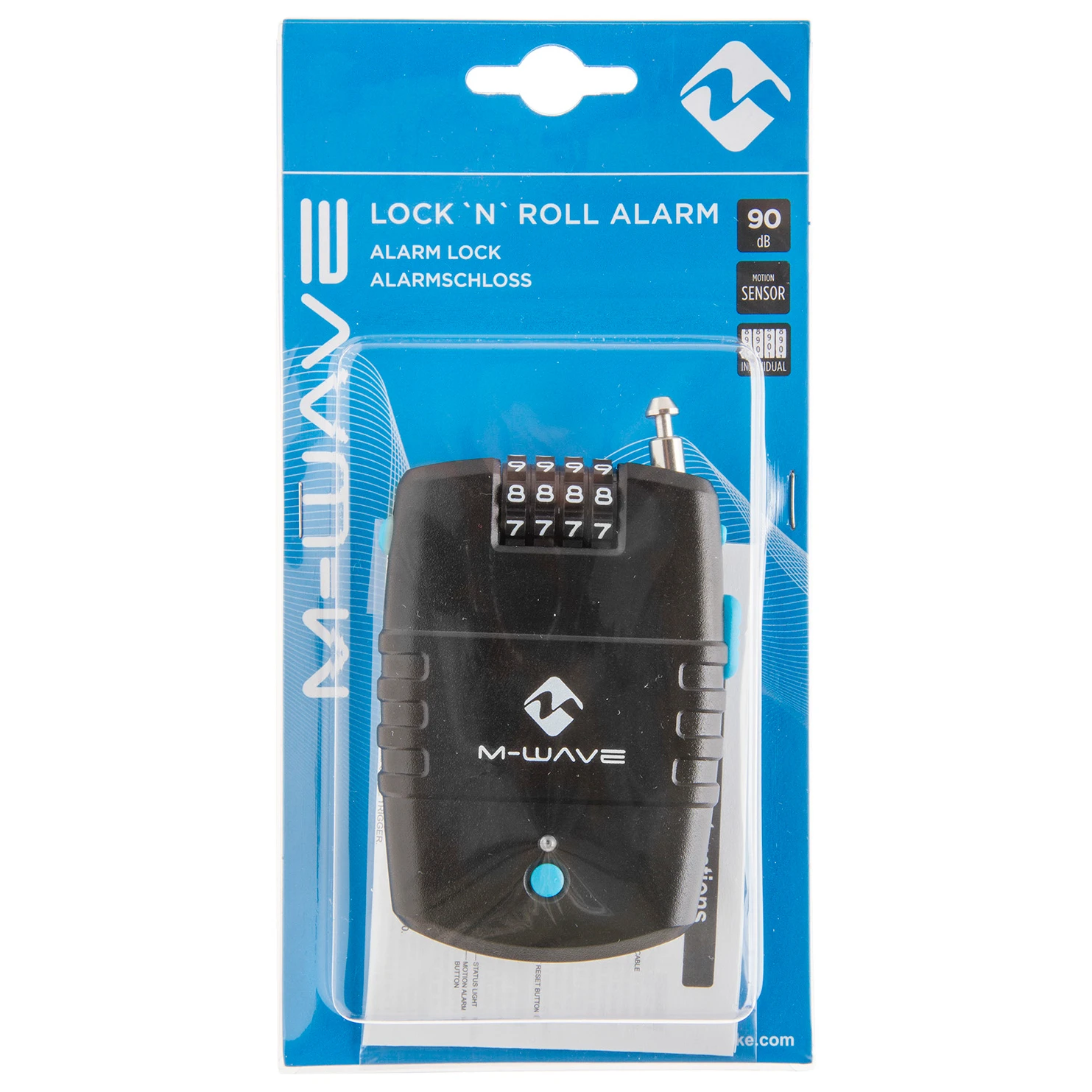 M-Wave Lock'n'Roll Alarm - Antivol Vélo 2 M-Wave Lock'n'Roll Alarm - Antivol Vélo – Image 2