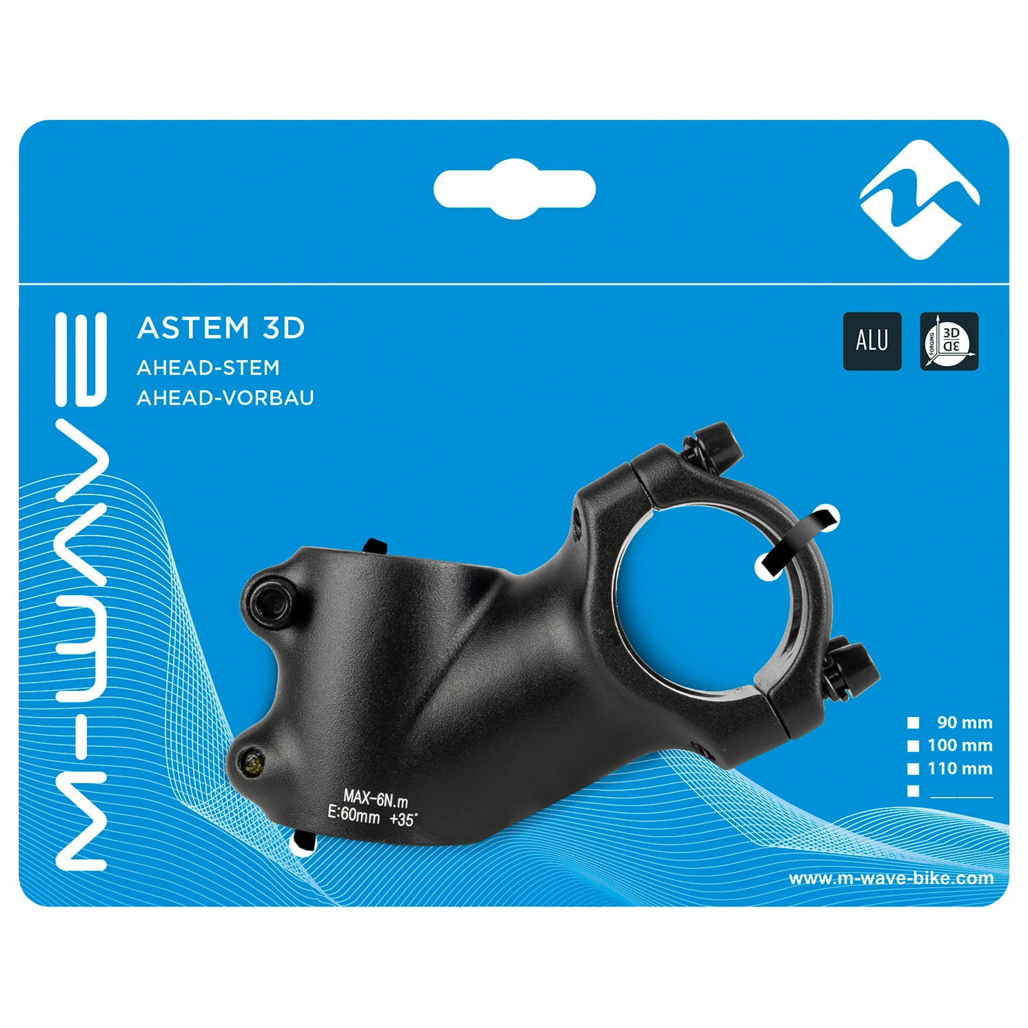 M-Wave ST-M3.2 - Potence De Vélo 1 M-Wave ST-M3.2 - Potence De Vélo