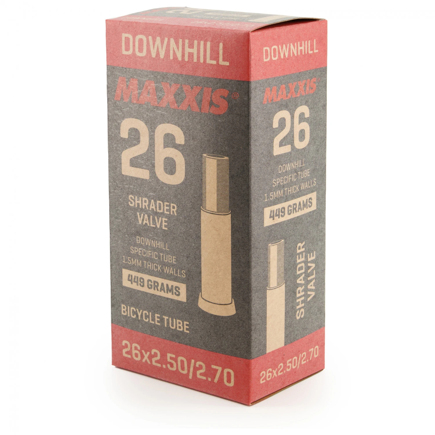 MAXXIS Downhill 26'' Autoventil 36 Mm - Chambre à Air Pour Vélo 1 MAXXIS Downhill 26'' Autoventil 36 Mm - Chambre à Air Pour Vélo