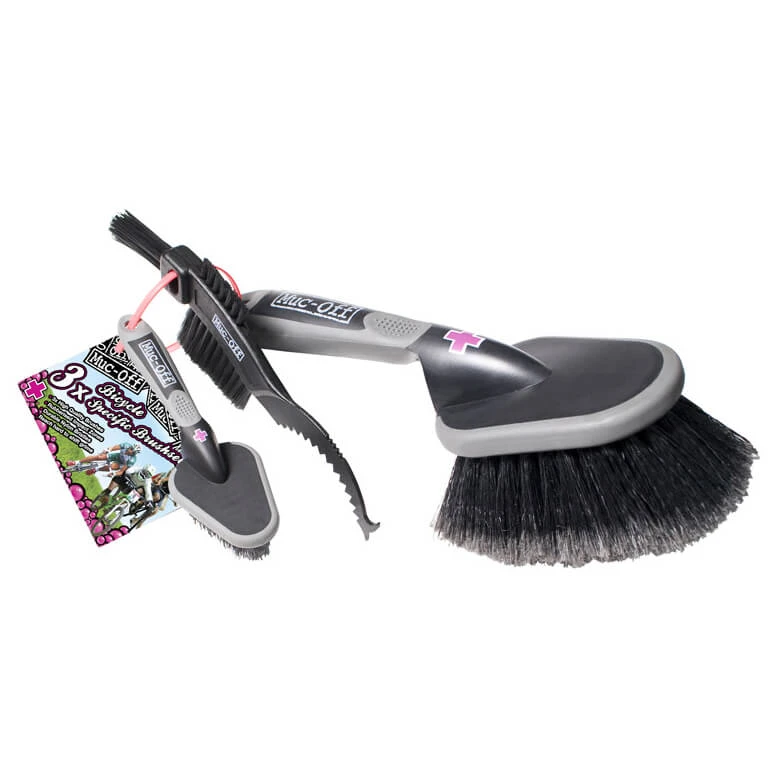 Muc-Off Brush Set 3-Pack - Ensemble De Brosses 1 Muc-Off Brush Set 3-Pack - Ensemble De Brosses