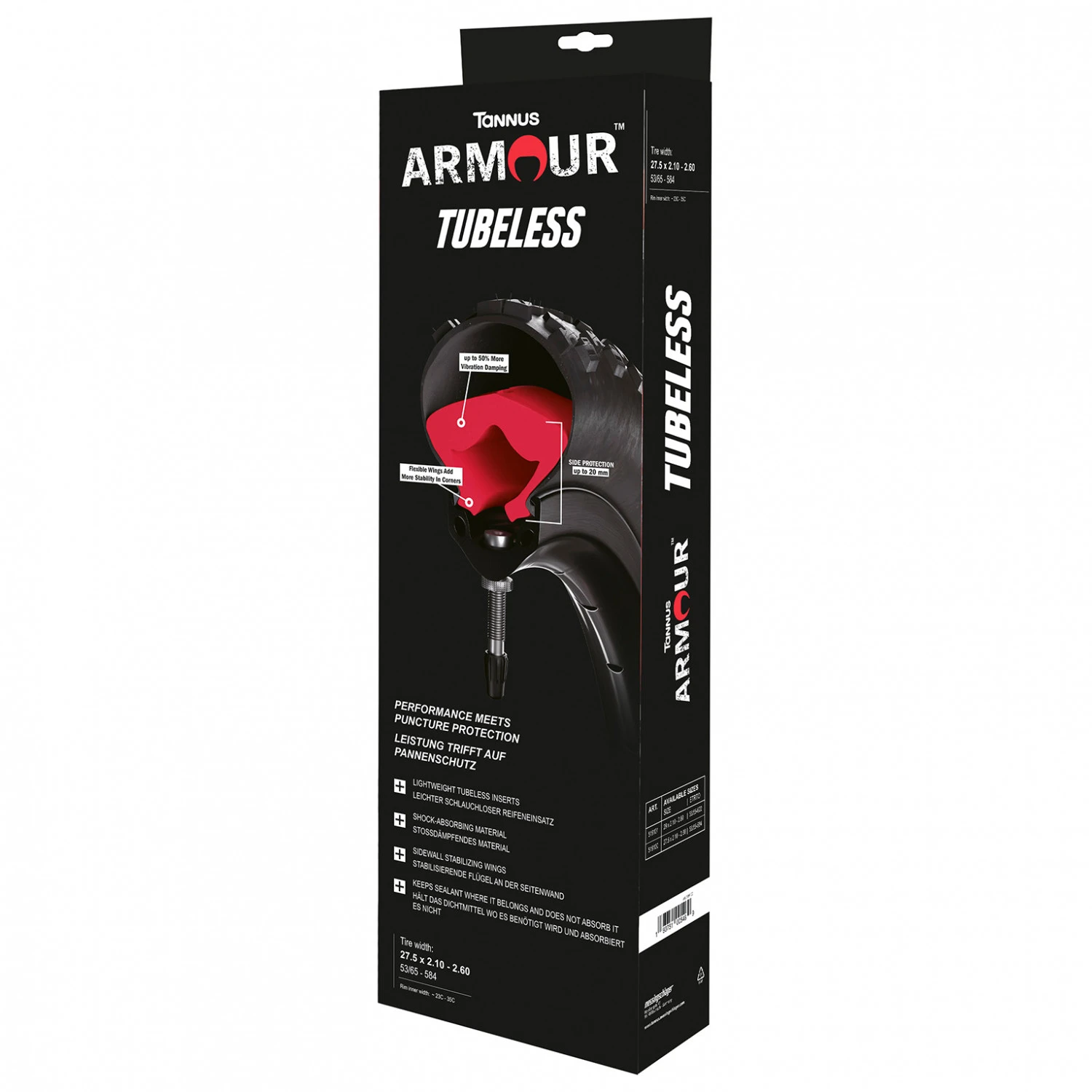 Tannus Armour Tubeless Pannenschutz 29'' (Tubular) - Accessoires Pneus & Chambres à Air 1 Tannus Armour Tubeless Pannenschutz 29'' (Tubular) - Accessoires Pneus & Chambres à Air